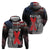 African American El Hajj Malik El Shabazz Zip Hoodie 100 Years of Malcolm X