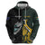 New Zealand and South Africa Rugby Custom Hoodie Silver Fern With Springboks
