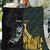 New Zealand and South Africa Rugby Quilt Silver Fern With Springboks