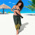 New Zealand and South Africa Rugby Sarong Silver Fern With Springboks