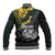 New Zealand and South Africa Rugby Personalised Baseball Jacket Maori Kiwi With Springboks