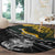 New Zealand and South Africa Rugby Round Carpet Maori Kiwi With Springboks