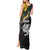 New Zealand and South Africa Rugby Personalised Tank Maxi Dress Maori Kiwi With Springboks