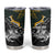 New Zealand and South Africa Rugby Personalised Tumbler Cup Maori Kiwi With Springboks