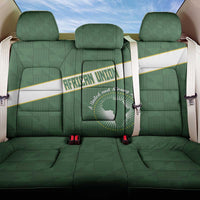 African Union Day Back Car Seat Cover Emblem With Kente Pattern - Wonder Print Shop