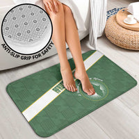 African Union Day Bathroom Set Emblem With Kente Pattern - Wonder Print Shop