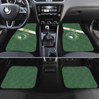 African Union Day Car Mats Emblem With Kente Pattern - Wonder Print Shop