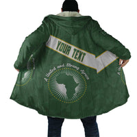 Personalized African Union Day Cloak Emblem With Kente Pattern - Wonder Print Shop