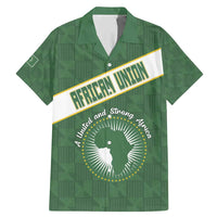 Personalized African Union Day Family Matching Mermaid Dress and Hawaiian Shirt Emblem With Kente Pattern - Wonder Print Shop