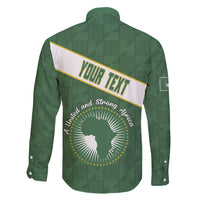 Personalized African Union Day Family Matching Mermaid Dress and Hawaiian Shirt Emblem With Kente Pattern - Wonder Print Shop