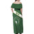 Personalized African Union Day Family Matching Off Shoulder Maxi Dress and Hawaiian Shirt Emblem With Kente Pattern - Wonder Print Shop