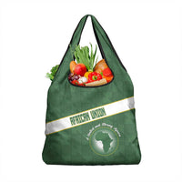 African Union Day Grocery Bag Emblem With Kente Pattern - Wonder Print Shop