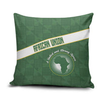 African Union Day Pillow Cover Emblem With Kente Pattern - Wonder Print Shop