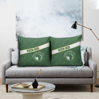African Union Day Pillow Cover Emblem With Kente Pattern - Wonder Print Shop
