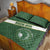 African Union Day Quilt Bed Set Emblem With Kente Pattern - Wonder Print Shop