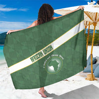 African Union Day Sarong Emblem With Kente Pattern - Wonder Print Shop