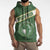 Personalized African Union Day Sleeveless Zip Hoodie Emblem With Kente Pattern - Wonder Print Shop