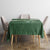 African Union Day Tablecloth Emblem With Kente Pattern - Wonder Print Shop