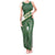 Personalized African Union Day Tank Maxi Dress Emblem With Kente Pattern - Wonder Print Shop