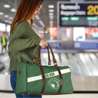 African Union Day Travel Bag Emblem With Kente Pattern - Wonder Print Shop