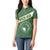 Personalized African Union Day Women Polo Shirt Emblem With Kente Pattern - Wonder Print Shop