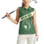 Personalized African Union Day Women Sleeveless Polo Shirt Emblem With Kente Pattern - Wonder Print Shop