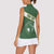 Personalized African Union Day Women Sleeveless Polo Shirt Emblem With Kente Pattern - Wonder Print Shop