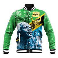 Happy Tanzania Nyerere Day Baseball Jacket One Nation - One People - Wonder Print Shop