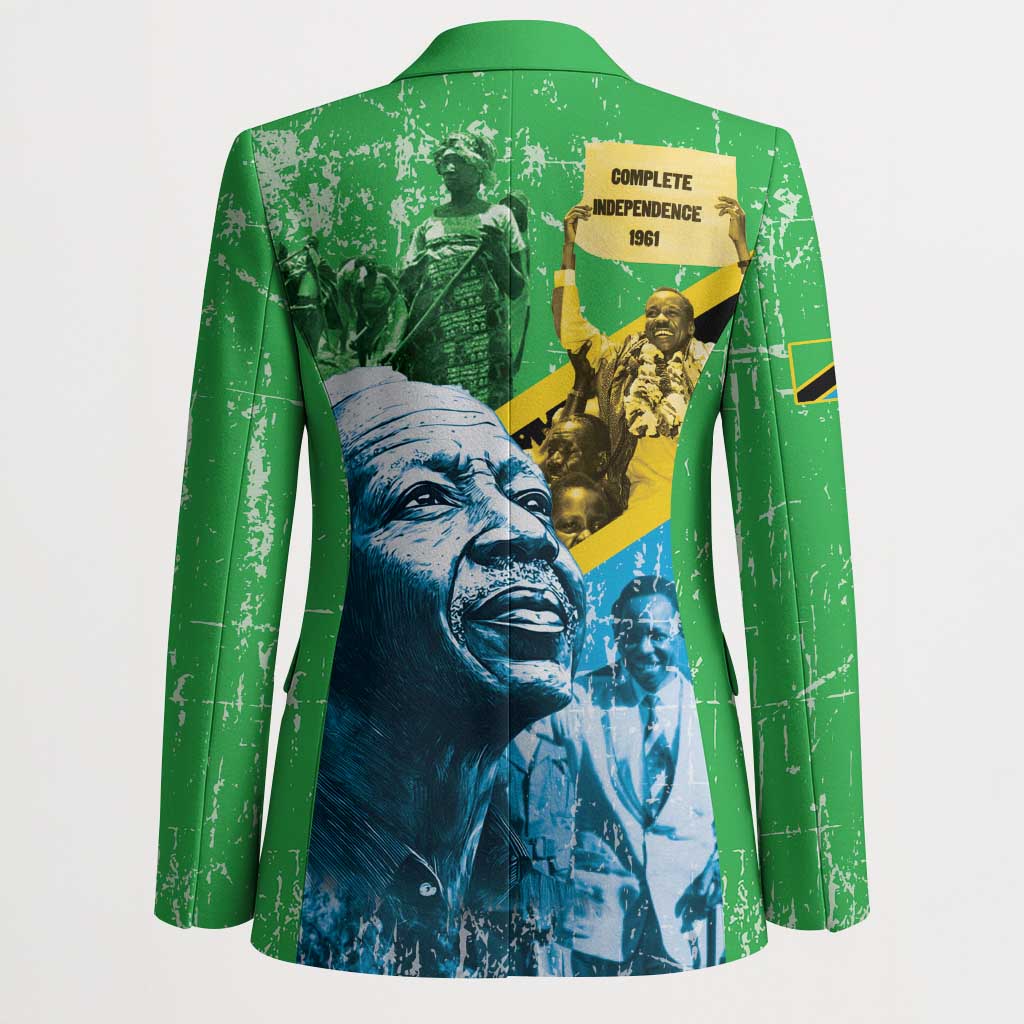 Happy Tanzania Nyerere Day Blazer One Nation - One People - Wonder Print Shop