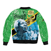 Happy Tanzania Nyerere Day Bomber Jacket One Nation - One People - Wonder Print Shop