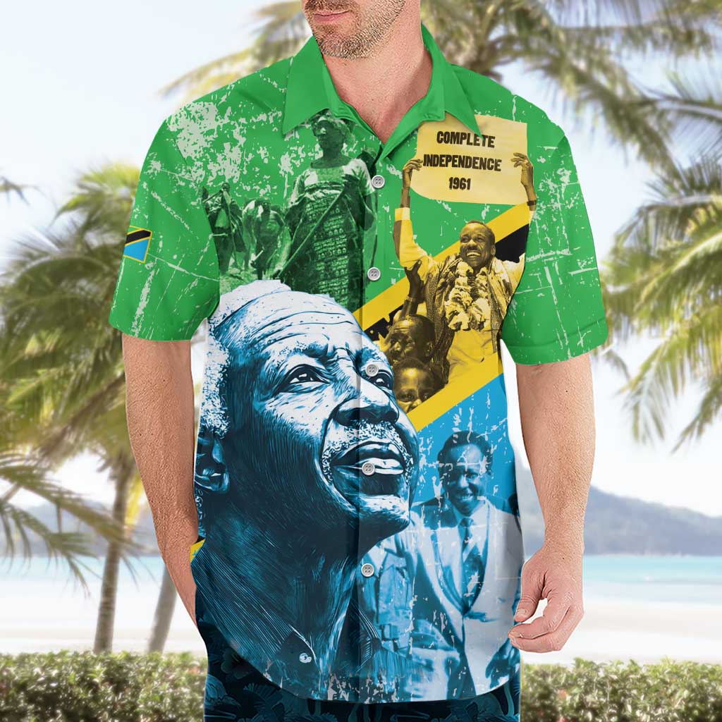 Happy Tanzania Nyerere Day Hawaiian Shirt One Nation - One People - Wonder Print Shop