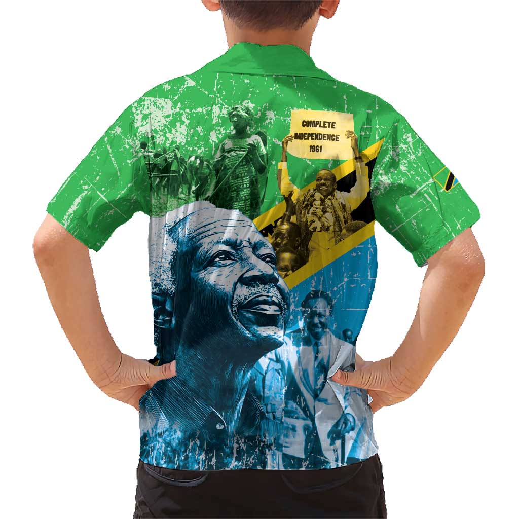 Happy Tanzania Nyerere Day Hawaiian Shirt One Nation - One People - Wonder Print Shop