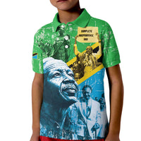 Happy Tanzania Nyerere Day Kid Polo Shirt One Nation - One People - Wonder Print Shop