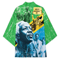 Happy Tanzania Nyerere Day Kimono One Nation - One People - Wonder Print Shop