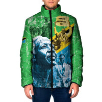 Happy Tanzania Nyerere Day Padded Jacket One Nation - One People - Wonder Print Shop