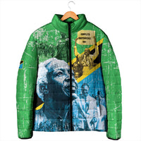 Happy Tanzania Nyerere Day Padded Jacket One Nation - One People - Wonder Print Shop