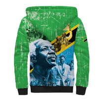 Happy Tanzania Nyerere Day Sherpa Hoodie One Nation - One People - Wonder Print Shop