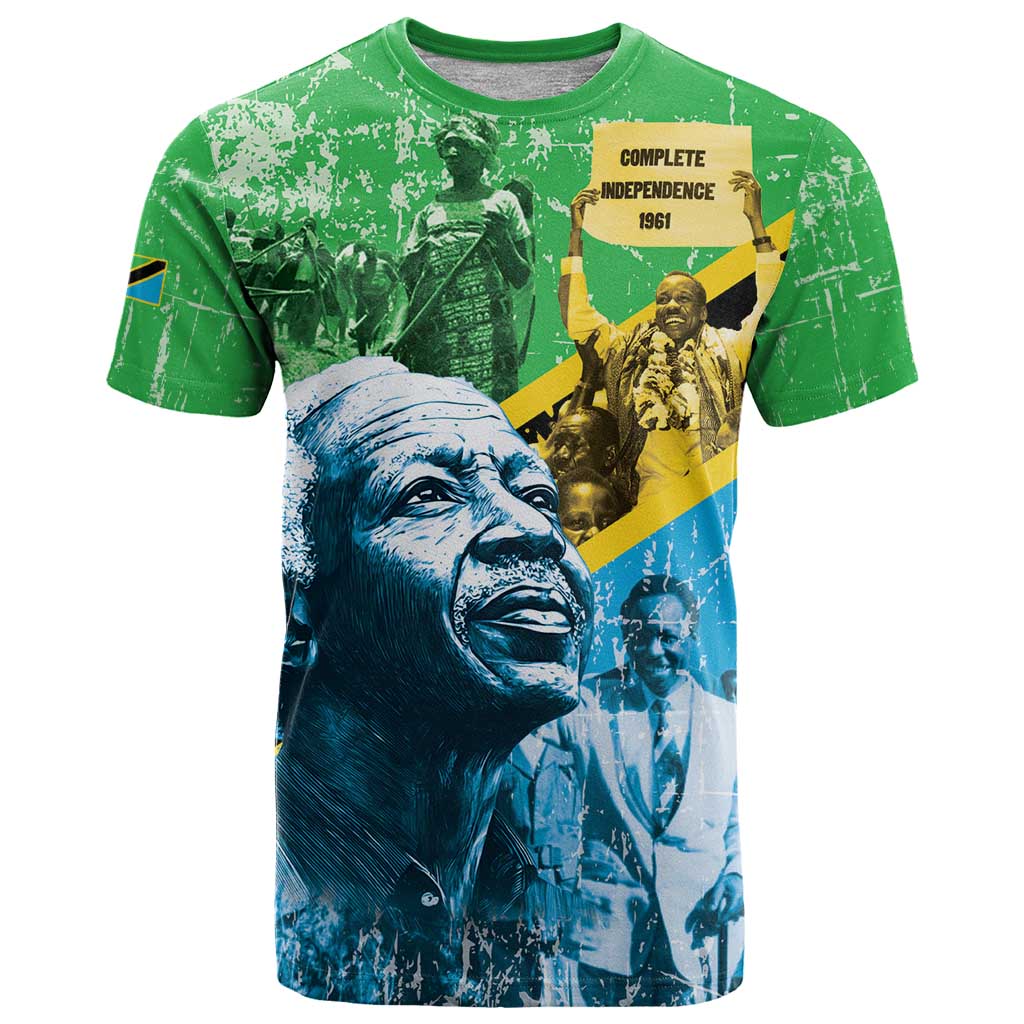 Happy Tanzania Nyerere Day T Shirt One Nation - One People - Wonder Print Shop