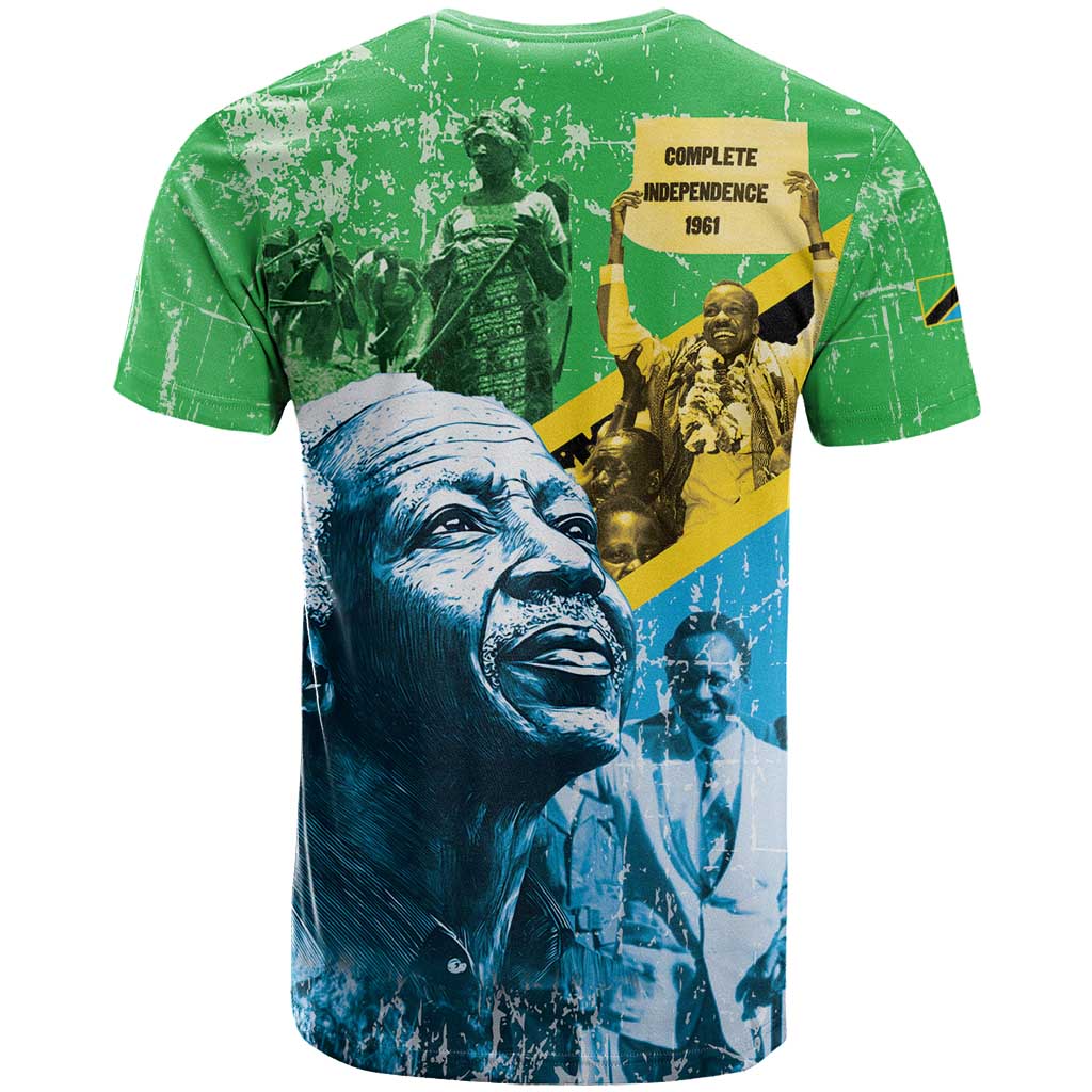 Happy Tanzania Nyerere Day T Shirt One Nation - One People - Wonder Print Shop