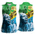 Happy Tanzania Nyerere Day Women Sleeveless Polo Shirt One Nation - One People - Wonder Print Shop