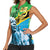 Happy Tanzania Nyerere Day Women Sleeveless Polo Shirt One Nation - One People - Wonder Print Shop