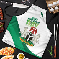 Nigeria Independence Day Apron Unity and Faith Peace and Progress - Wonder Print Shop