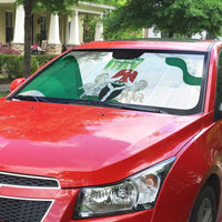 Nigeria Independence Day Auto Sun Shade Unity and Faith Peace and Progress - Wonder Print Shop