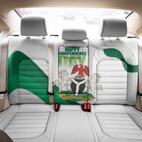 Nigeria Independence Day Back Car Seat Cover Unity and Faith Peace and Progress - Wonder Print Shop