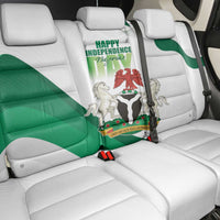 Nigeria Independence Day Back Car Seat Cover Unity and Faith Peace and Progress - Wonder Print Shop