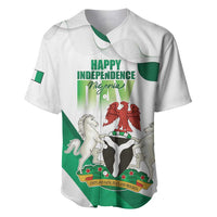 Personalized Nigeria Independence Day Baseball Jersey Unity and Faith Peace and Progress - Wonder Print Shop
