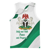 Personalized Nigeria Independence Day Basketball Jersey Unity and Faith Peace and Progress - Wonder Print Shop