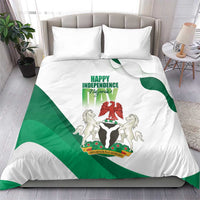 Nigeria Independence Day Bedding Set Unity and Faith Peace and Progress - Wonder Print Shop