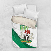 Nigeria Independence Day Bedding Set Unity and Faith Peace and Progress - Wonder Print Shop