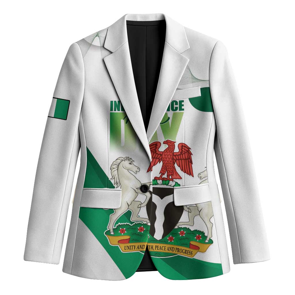Personalized Nigeria Independence Day Blazer Unity and Faith Peace and Progress - Wonder Print Shop
